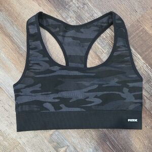 RBX Women's Charcoal Camo Sports Bra